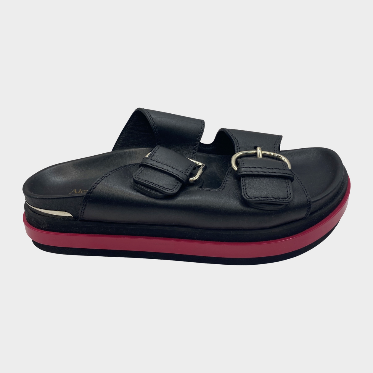 Alexander McQueen Leather Sandal