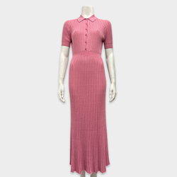 Gabriela Hearst Women's Pink Silk And Cashmere Knit Dress