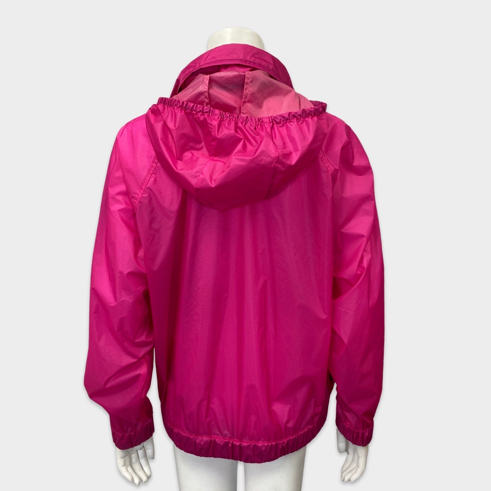 Hot pink rain jacket online