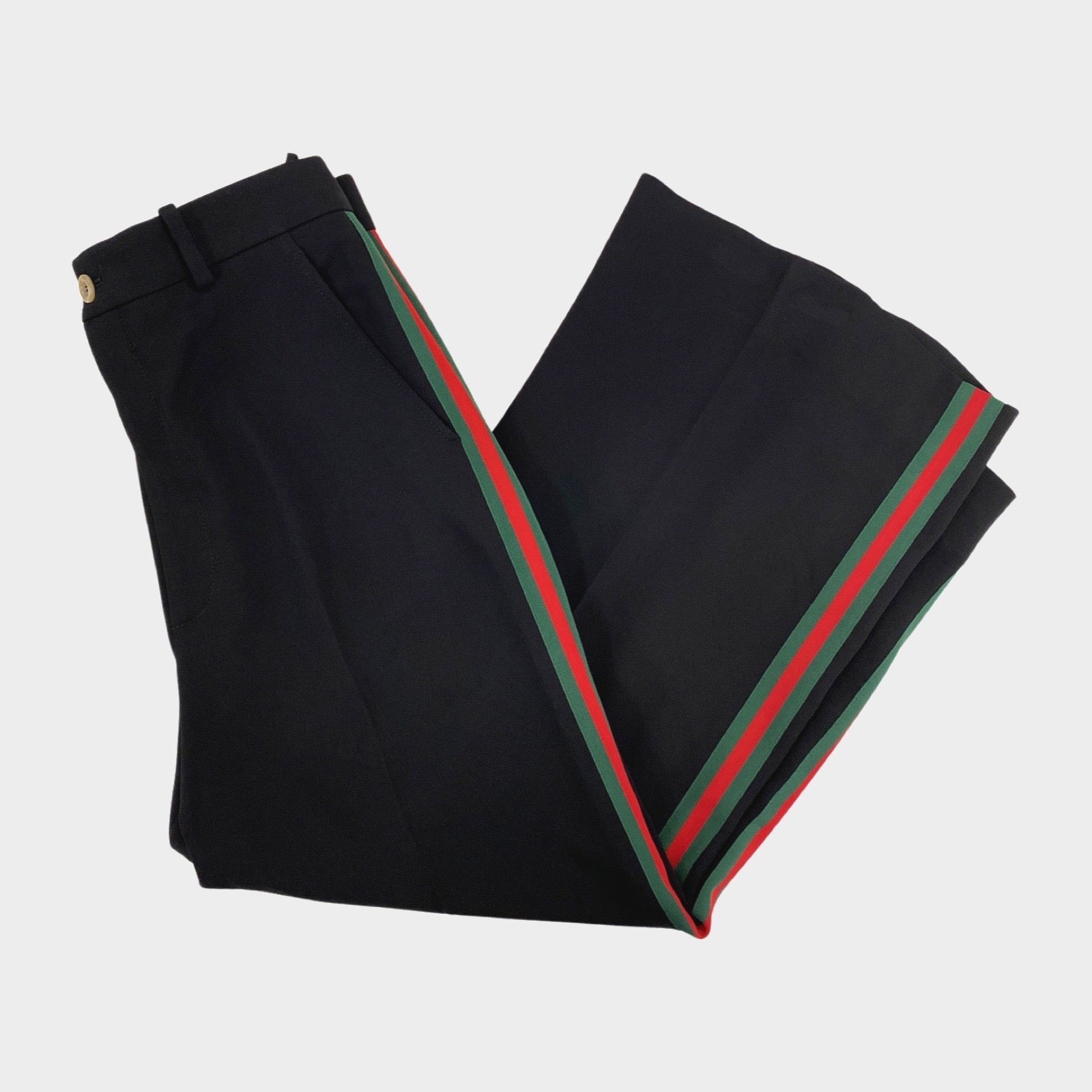 Gucci Straight-Leg Tailored Trousers, Brand Size 36 (US Size 4) 596963  ZAD88 4289 - Apparel - Jomashop