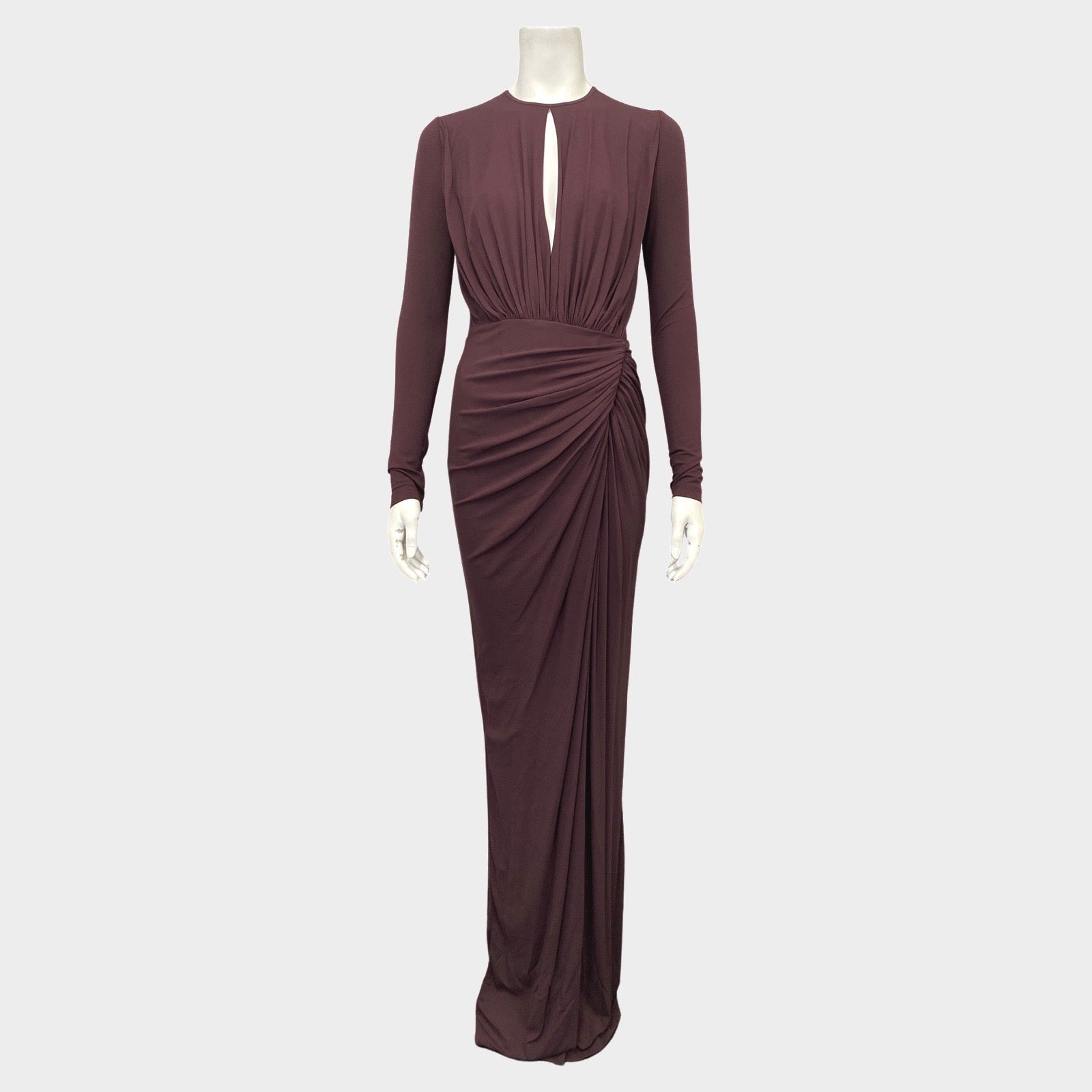 Long sleeve hotsell jersey gown