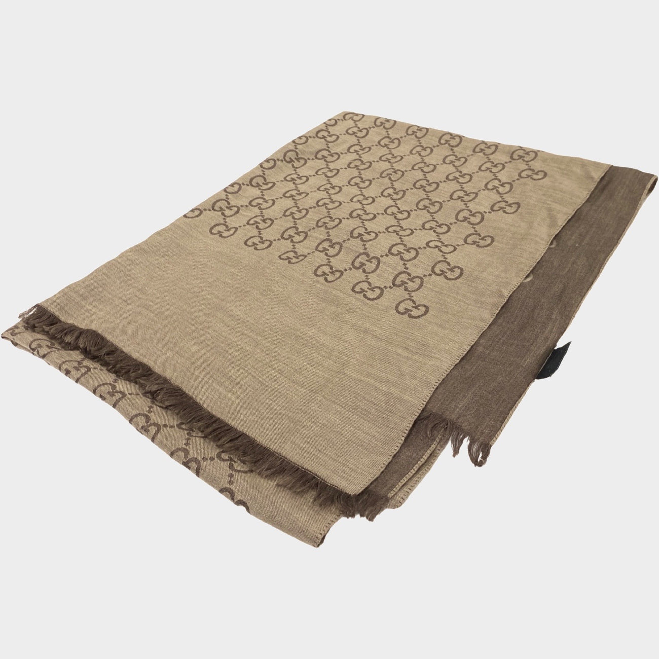 Gucci - Wool scarf Beige - The Corner