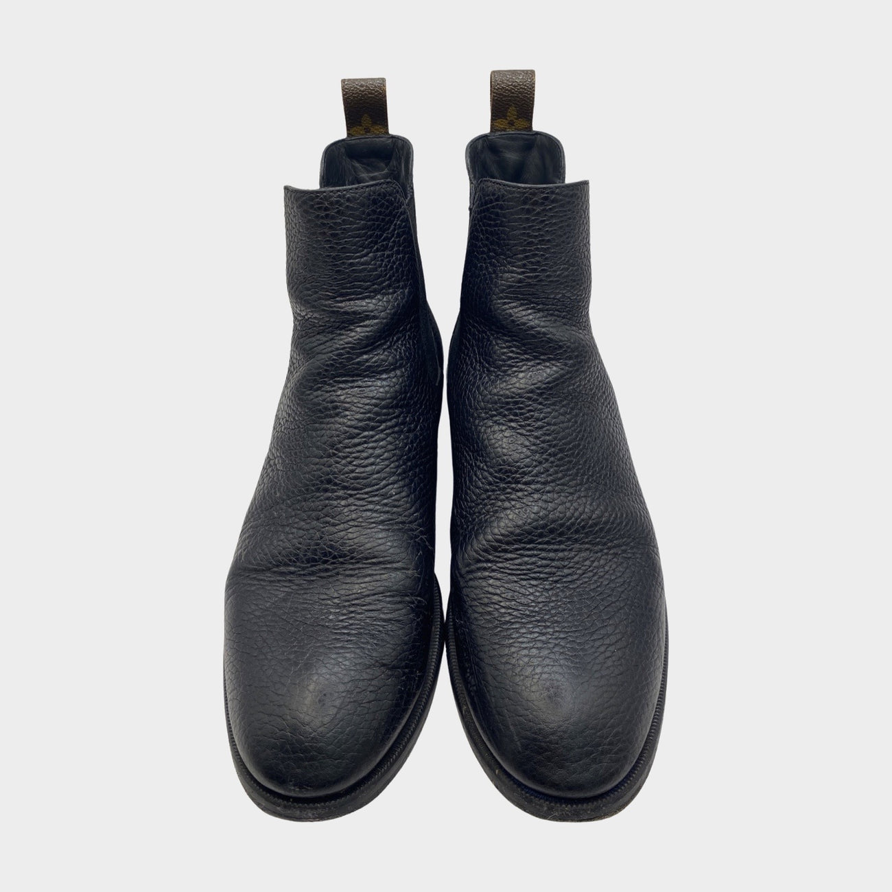 Louis Vuitton Woman Ankle boots Black Leather IT 40 at 1stDibs