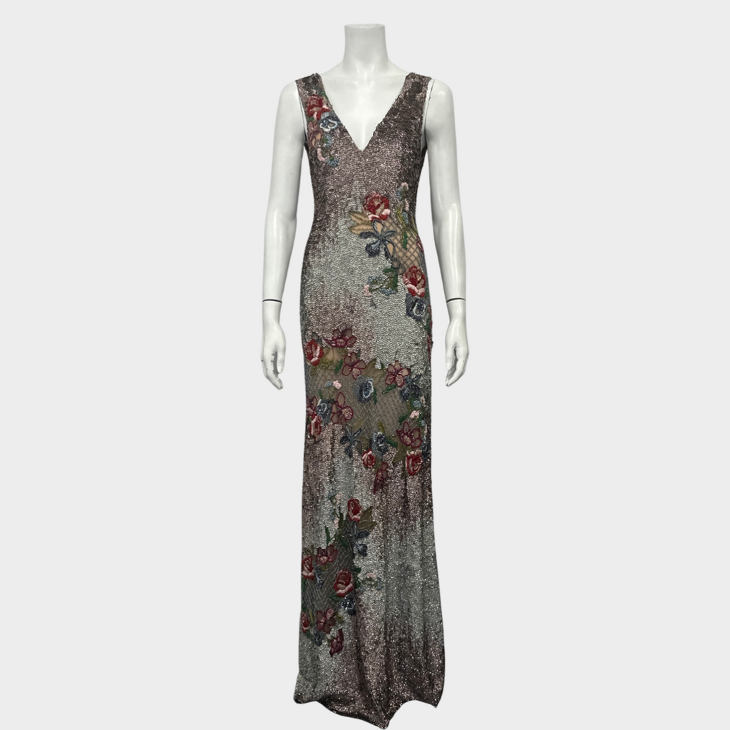 Alice and olivia francie sequin cocktail dress best sale