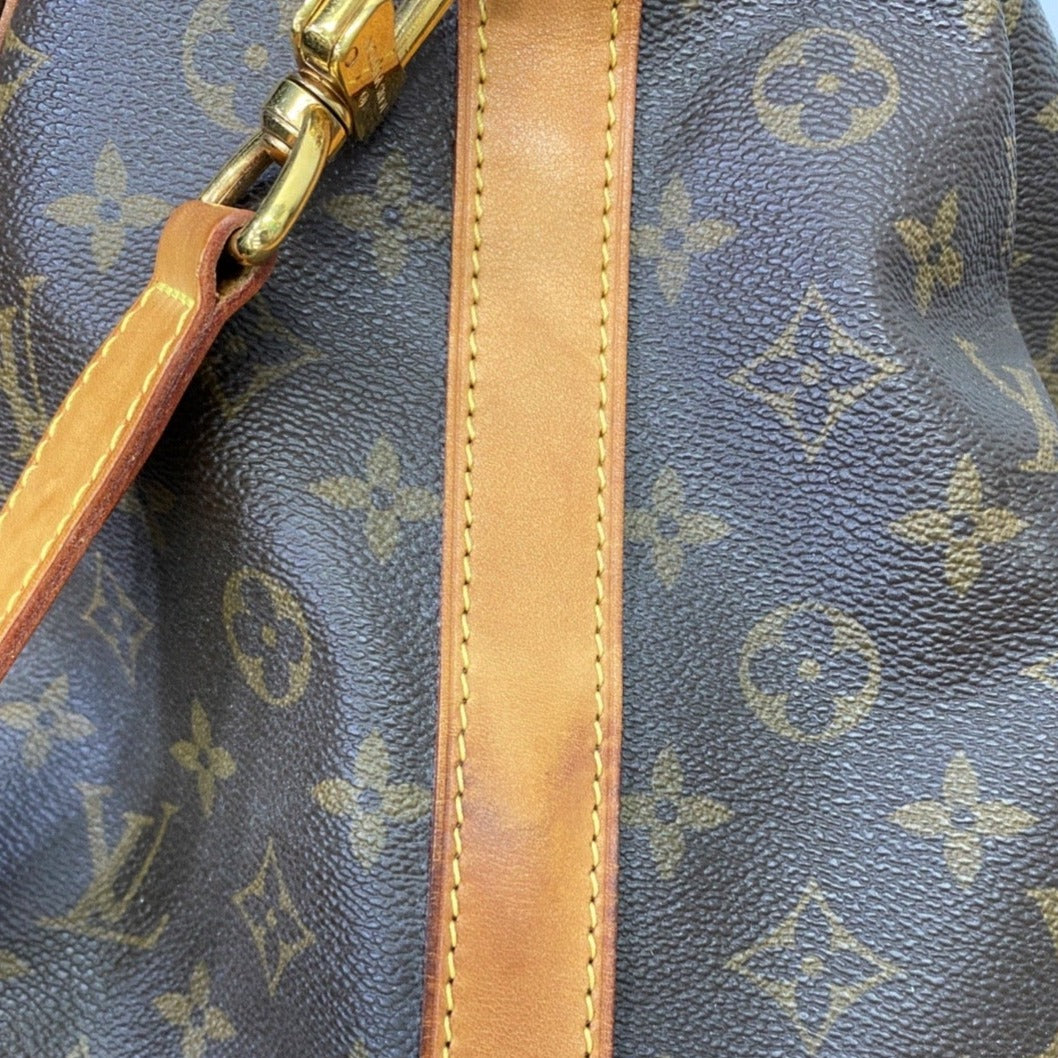 Louis Vuitton Keepall Bandouliere 55 Nigo Black Stripe Monogram Heart Travel  Bag