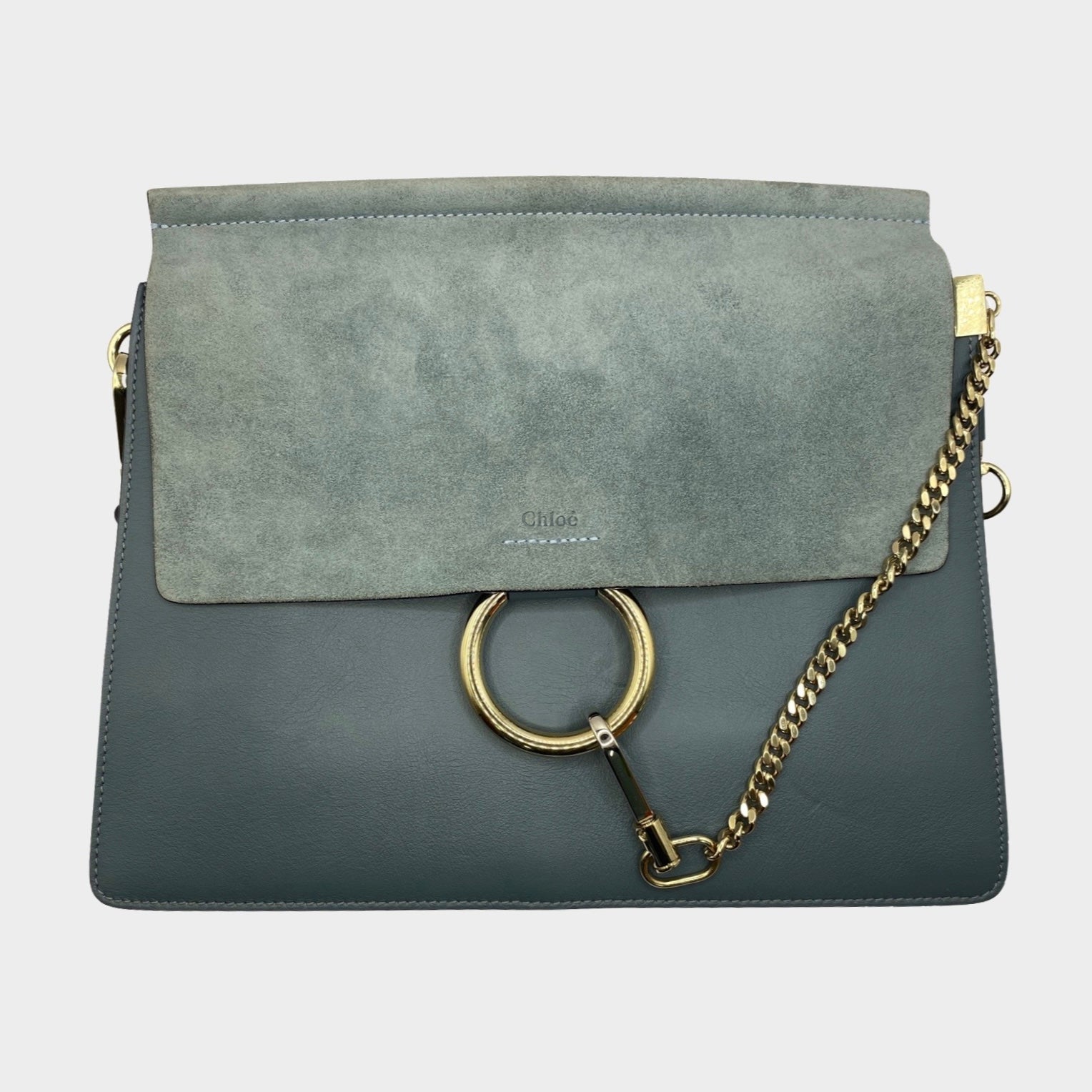 Chloe faye store blue bag