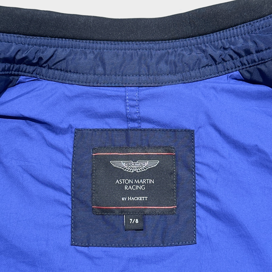 Hackett x Aston Martin Racing Panelled Padded Jacket - Farfetch