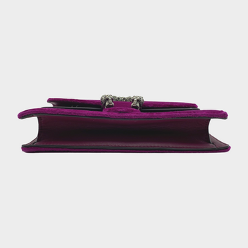 Gucci bag cheap purple velvet