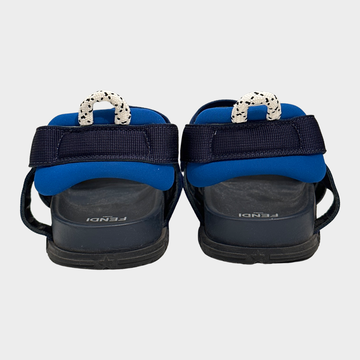 FENDI boy's blue elasticated sandals – Loop Generation