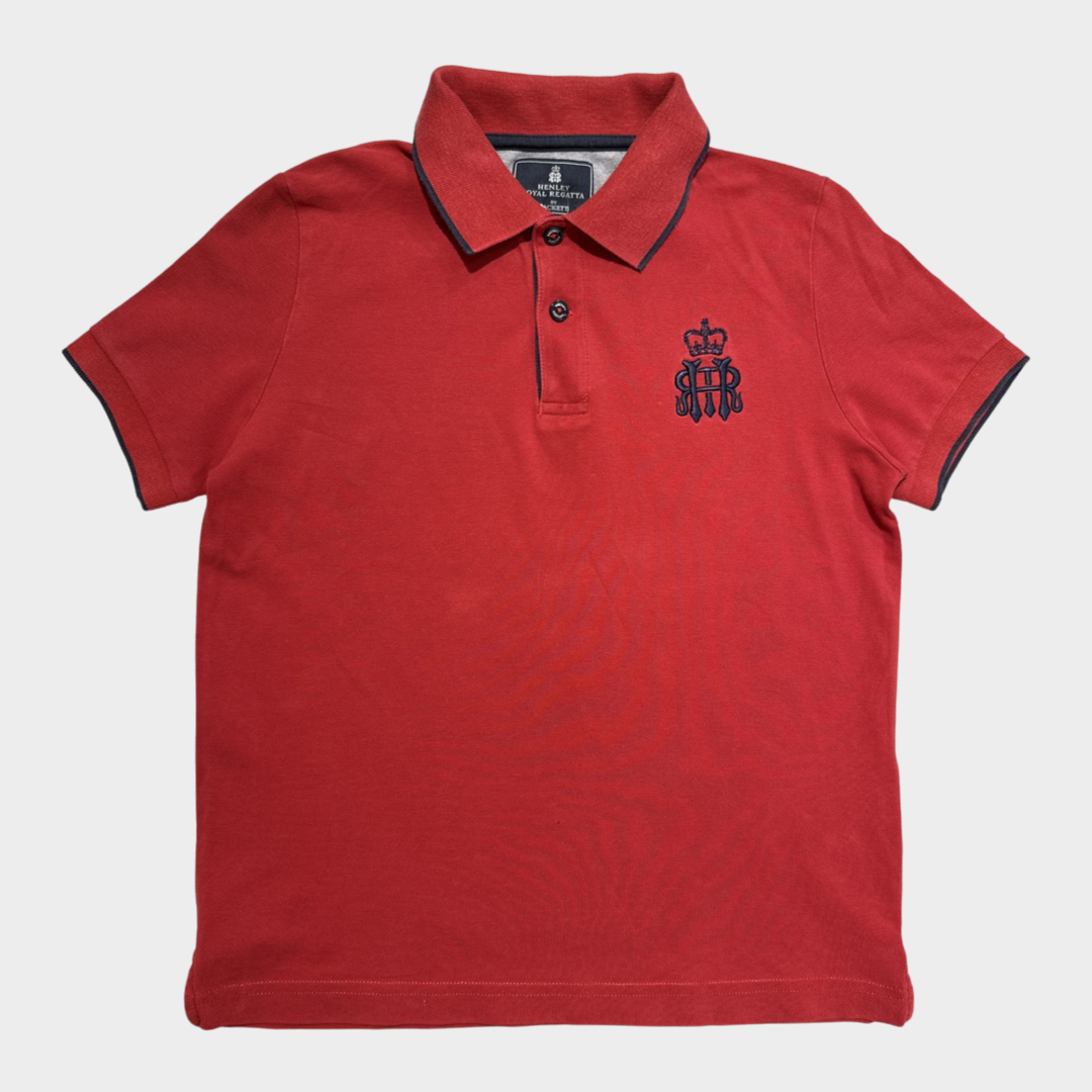 Cotton Polo Neck Gazelles Hotel Red Colour Polo T-Shirt at Rs 250/piece in  Kota