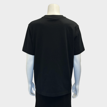 Black balenciaga t shirt women's best sale