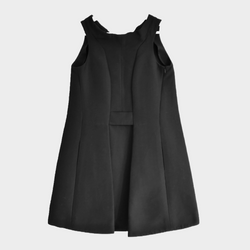 Balenciaga x Nicolas Ghesquiere black A-line dress