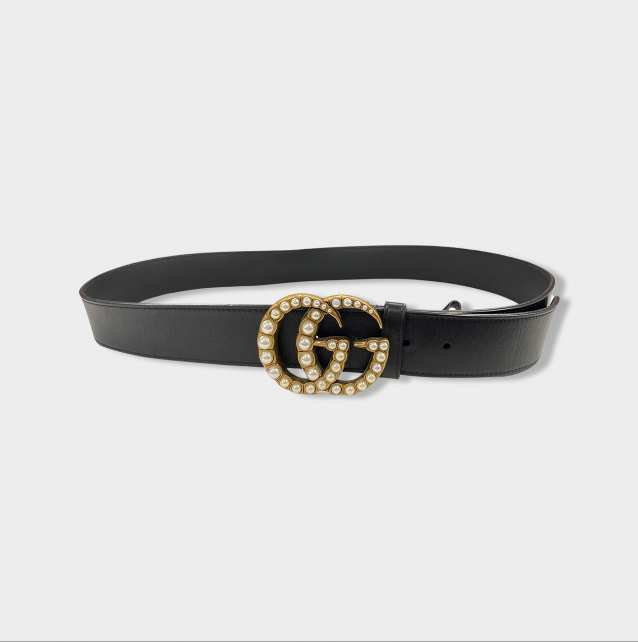 Gucci women hotsell black belt