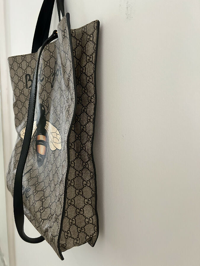 Gucci brown monogram 'Blind for Love' tote bag