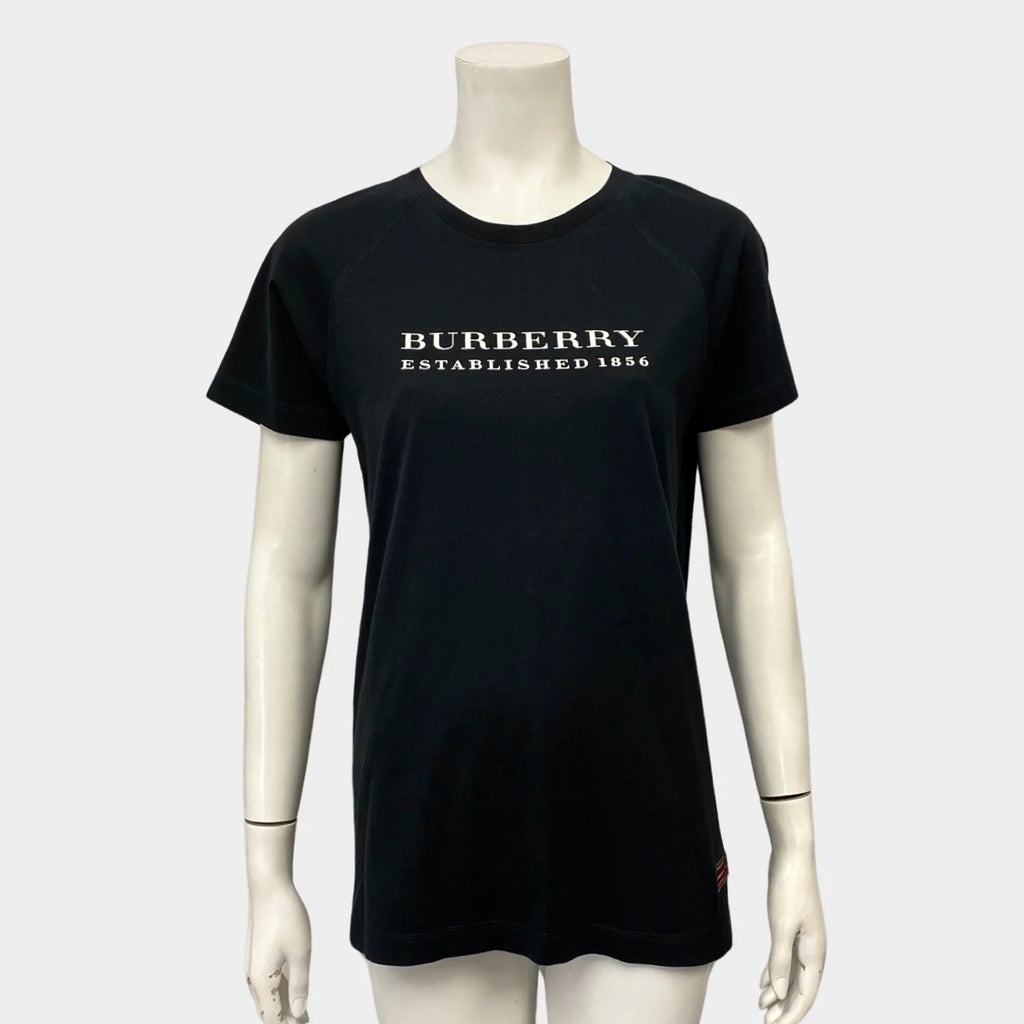 Black burberry shirt womens best sale