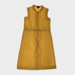 Fendi Yellow Zucca Monogram Dress