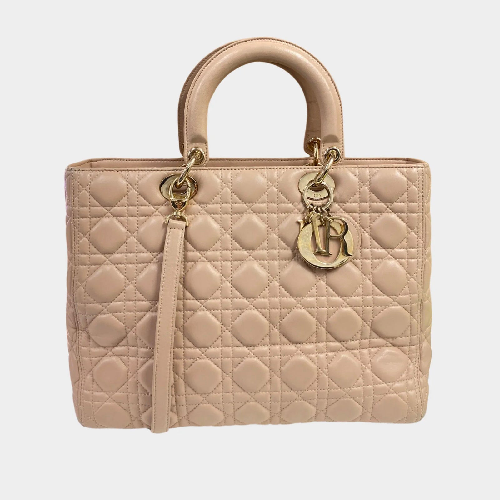 Pink christian dior discount bag