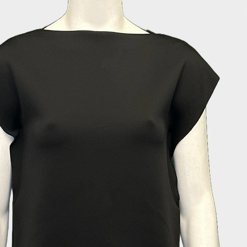 Givenchy women's black neoprene dress