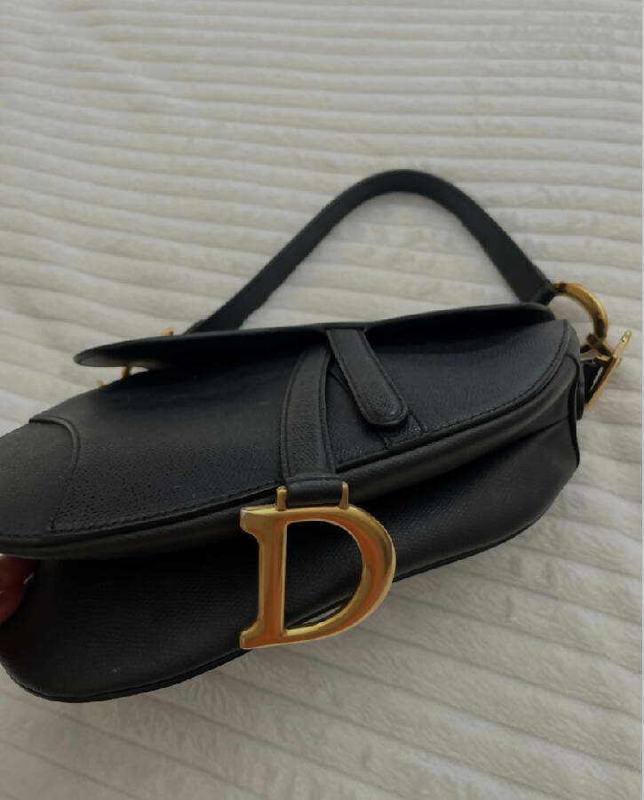 Black christian dior bag best sale