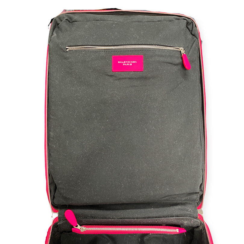 BALENCIAGA cabin size pink suitcase Loop Generation