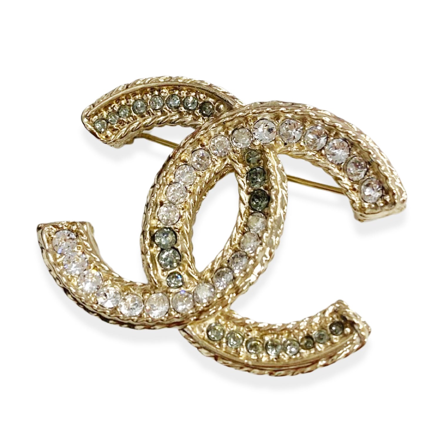 Chanel diamond discount brooch