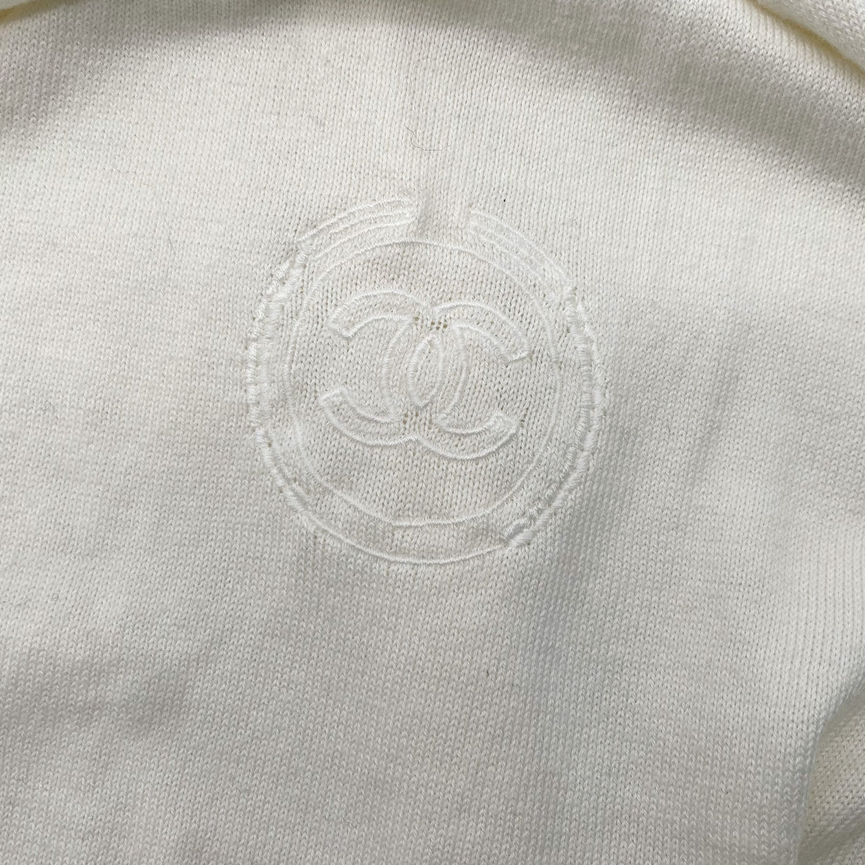 Chanel Authenticated Plain Cotton Top