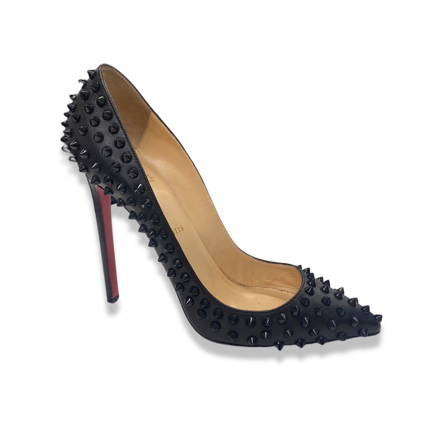 Christian Louboutin, Shoes, Lb Red Bottom White Spikes