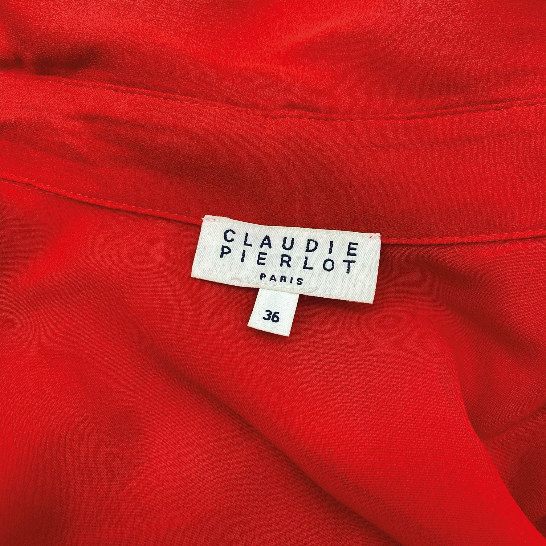 CLAUDIE PIERLOT red blouse Loop Generation