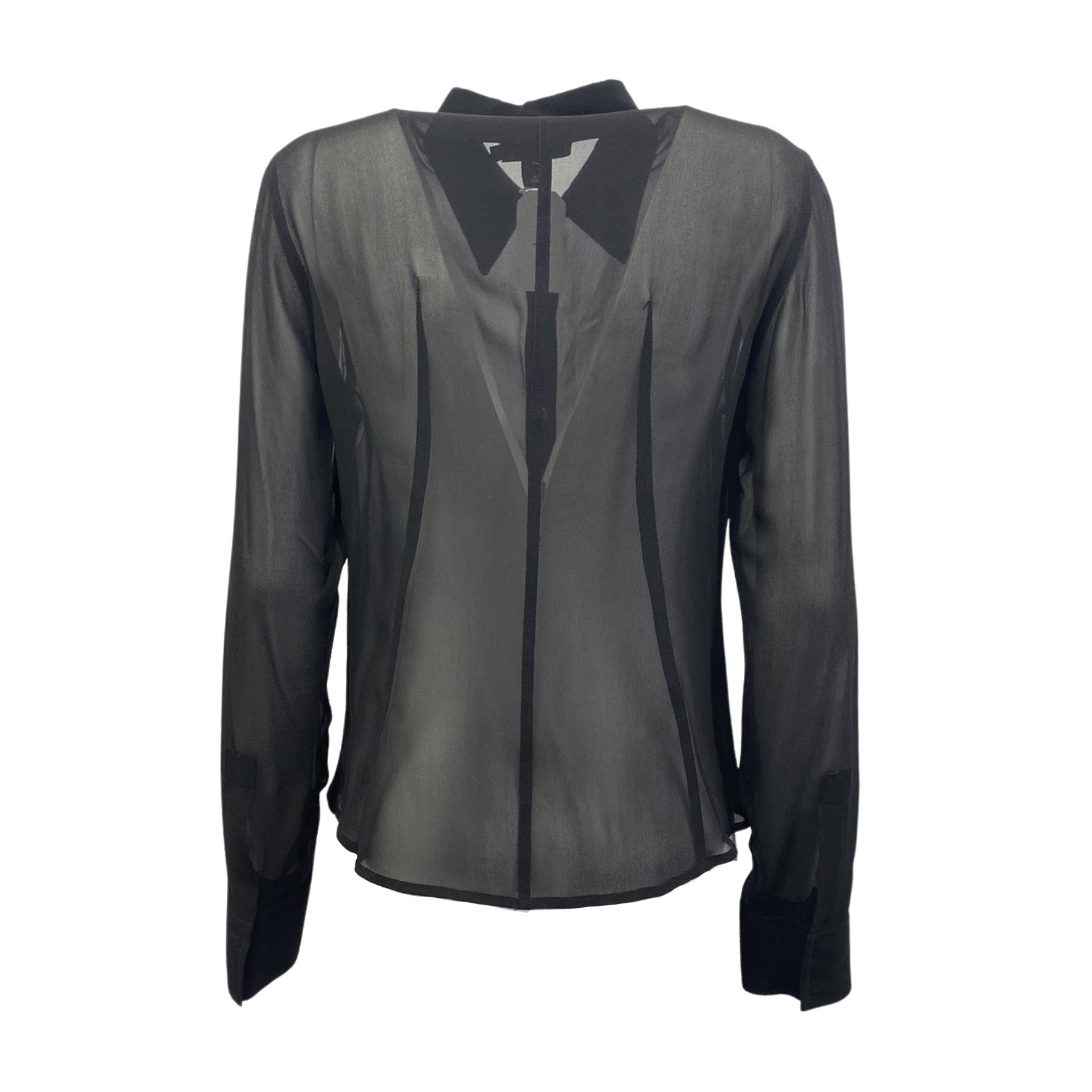 Dkny silk blouse on sale