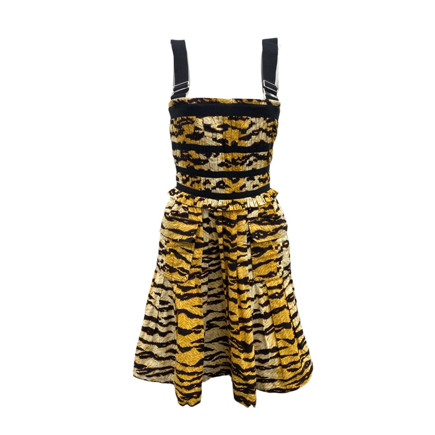 Dolce and discount gabbana tiger dress