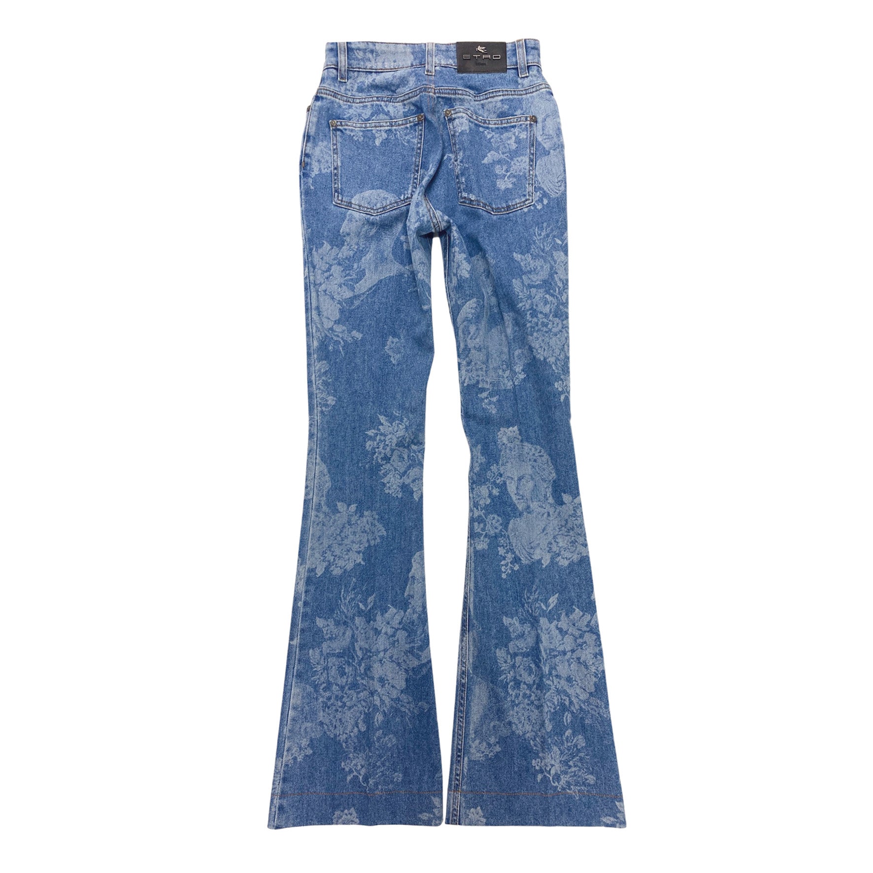 ETRO buttoned flared jeans - Blue