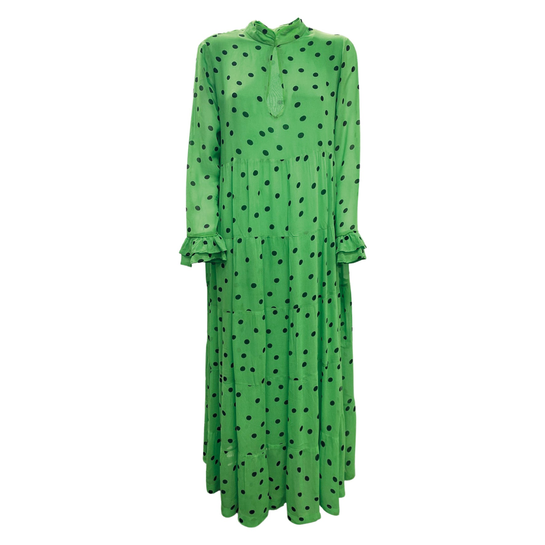 Ganni polka deals dot dress