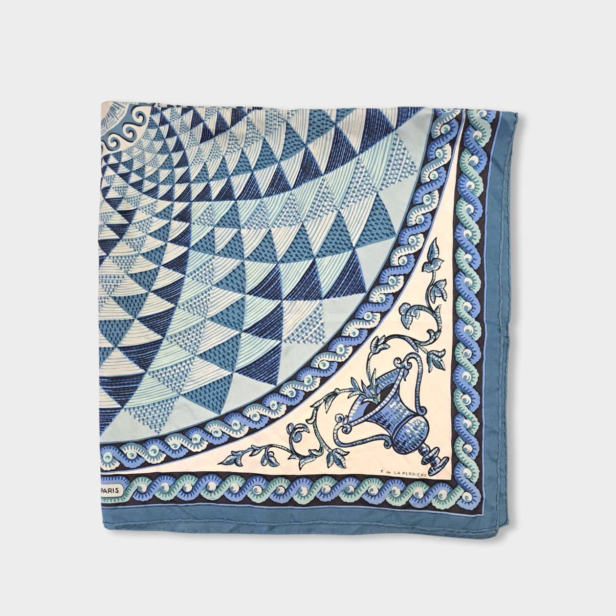 Printed silk scarf 'Napoléon', Hermès