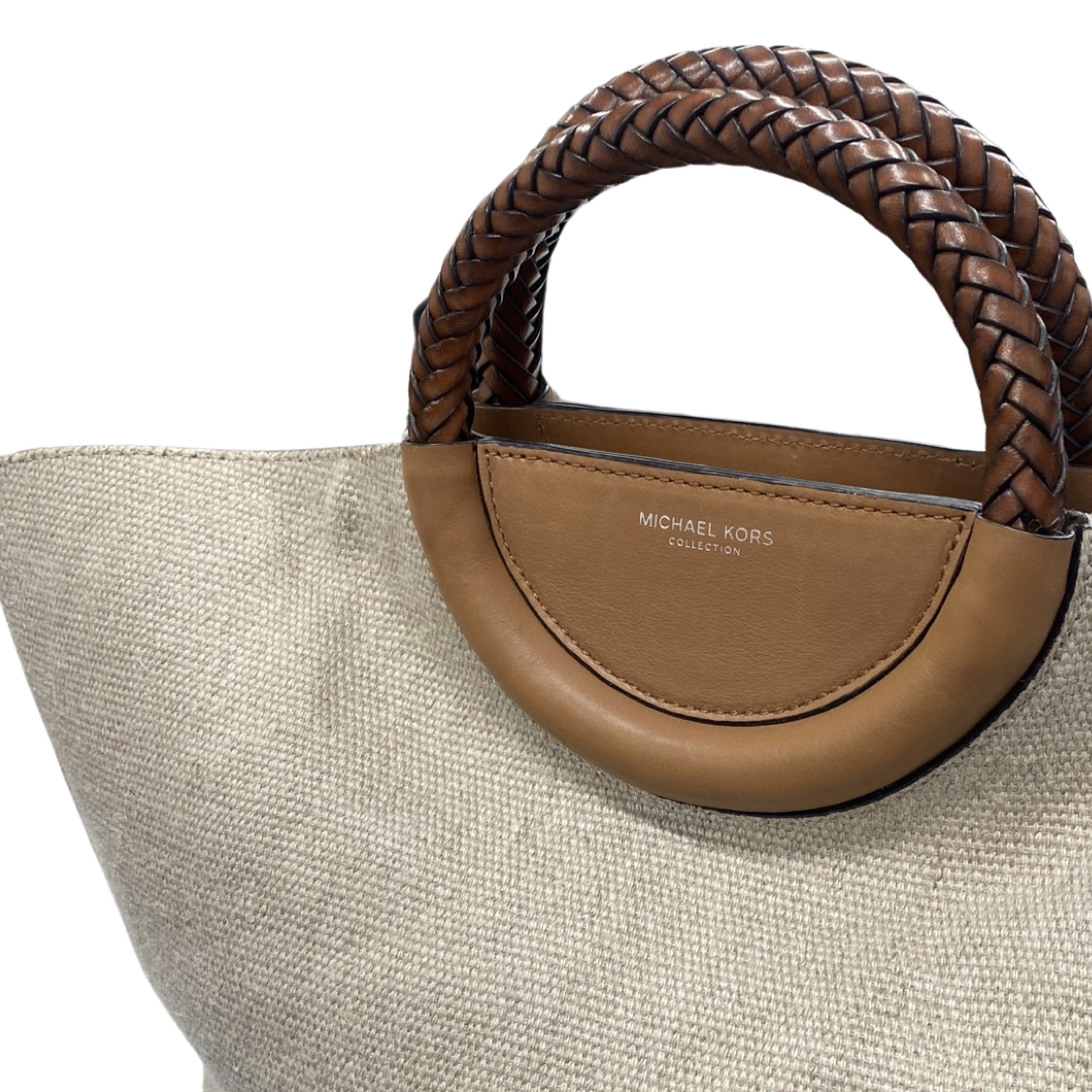 Michael Kors - Authenticated Handbag - Plastic Beige for Women, Never Worn