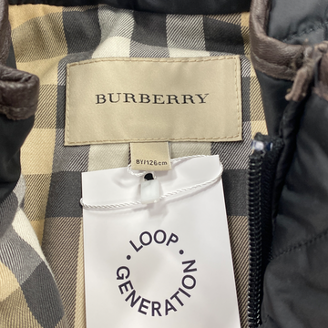 Burberry font cheap jacket