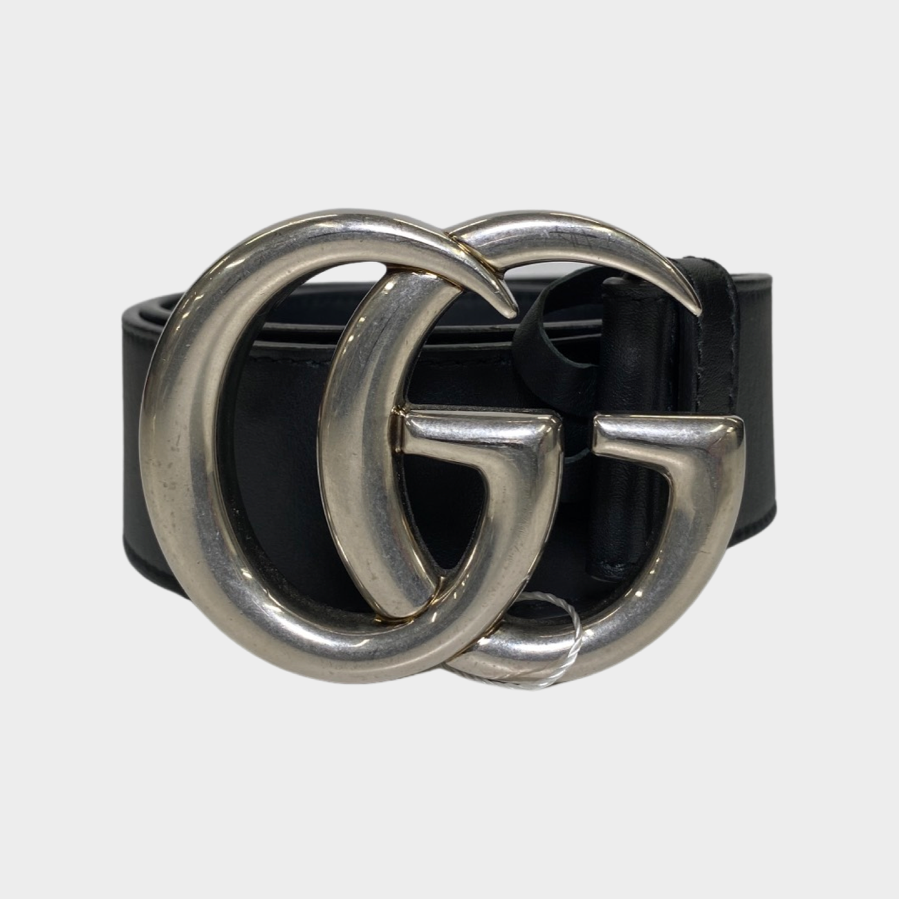 Women's gucci belt silver on sale gg