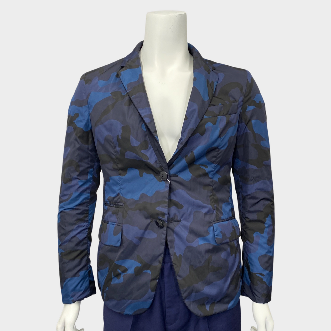 Blue camo blazer best sale