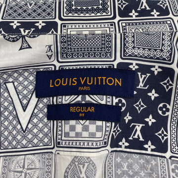 Louis Vuitton - Authenticated T-Shirt - Cotton Navy for Men, Never Worn, with Tag