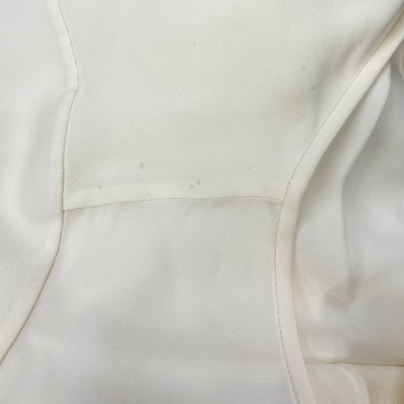 LORO PIANA ecru silk top