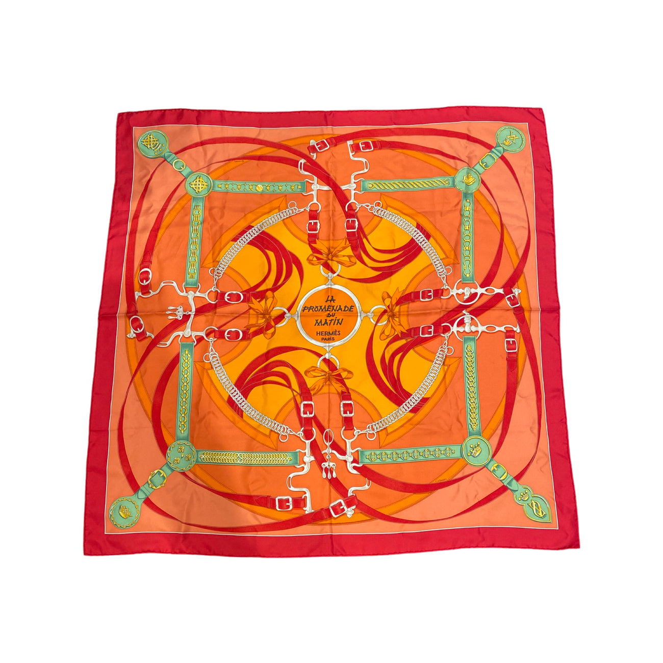 Printed silk scarf 'Napoléon', Hermès