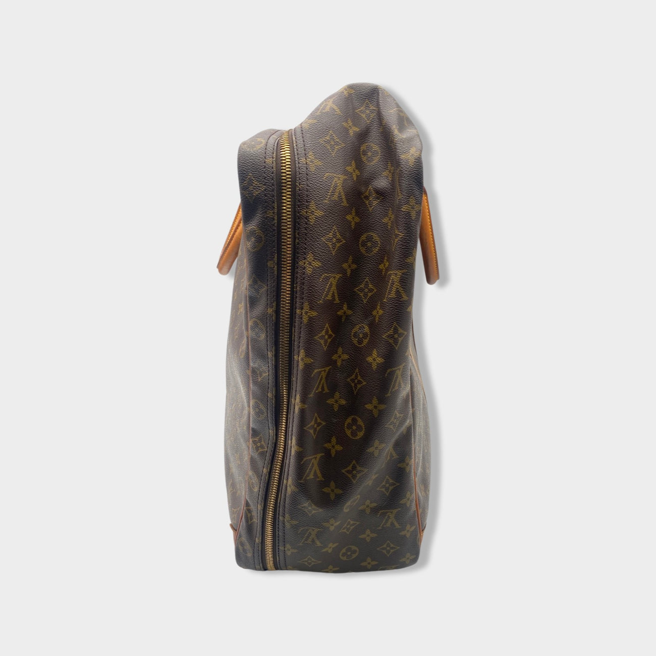 Louis Vuitton Brown 2014 Monogram duffle suitcase Cloth ref.983962