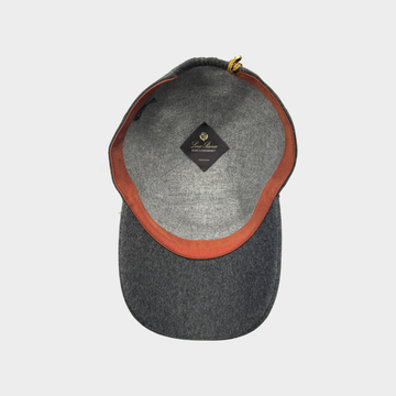 Cashmere baseball cap in grey - Loro Piana