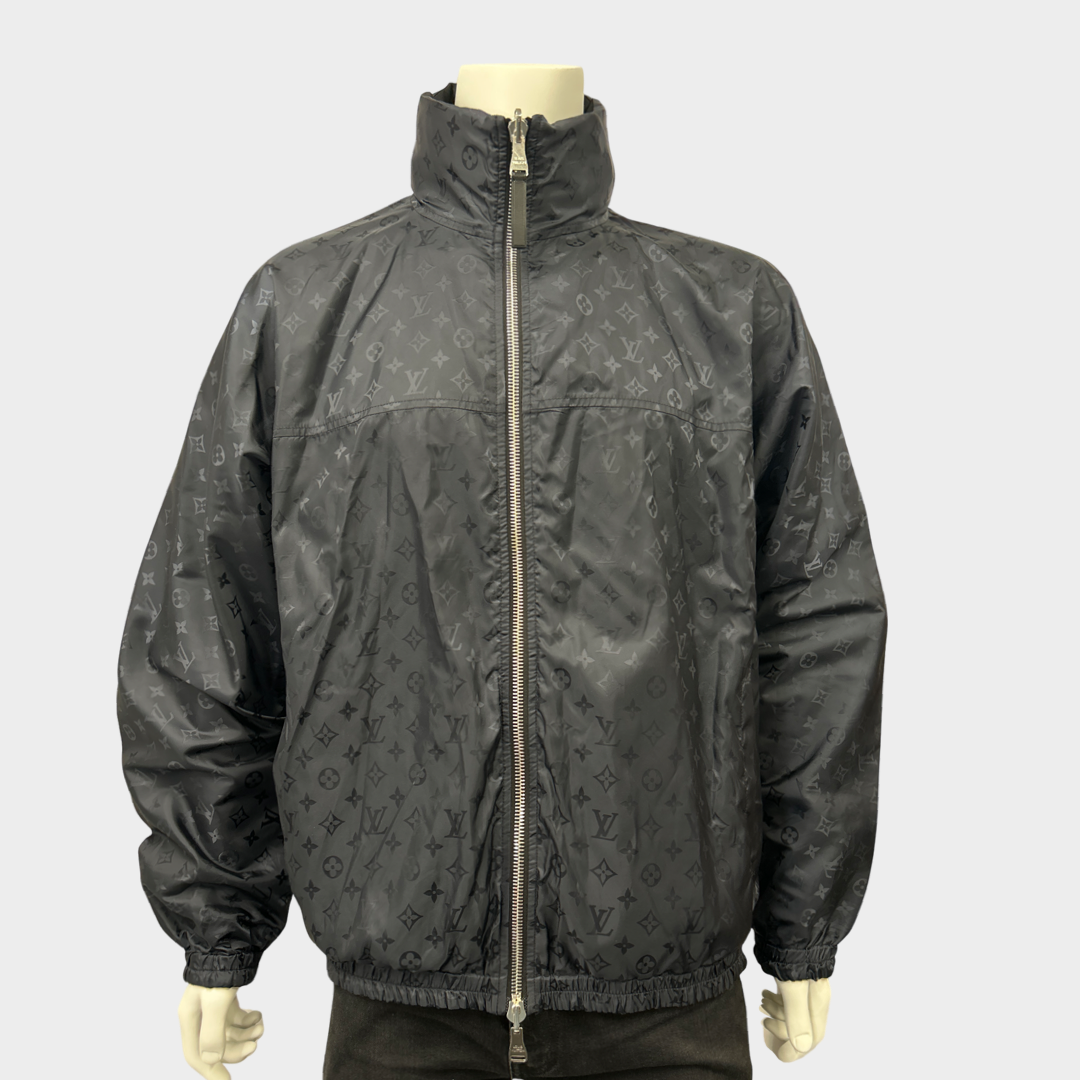 Reversible Monogram Rain Coat - Luxury Black