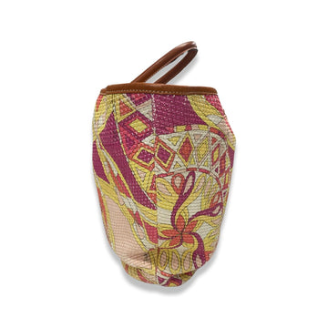 Lot - Emilio Pucci Beach Bag and Towel Set Ninfee Print