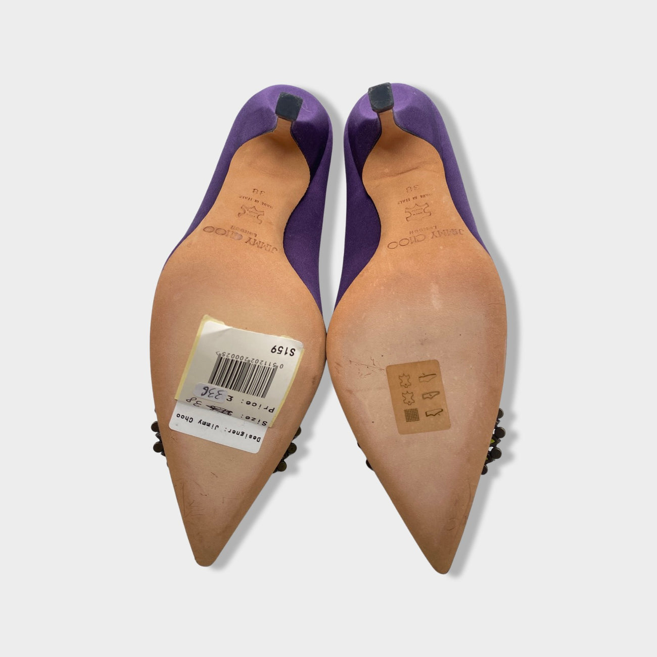 Romy 100 pumps By Jimmy Choo | Sandals | Browns Fashion | Jimmy choo heels, Purple  heels, Pumps heels stilettos