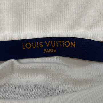 T-shirt Louis Vuitton White size XXL International in Cotton