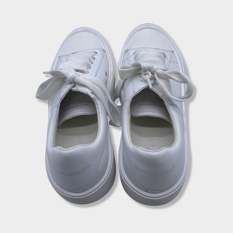 ALEXANDER MCQUEEN WHITE TRAINERS