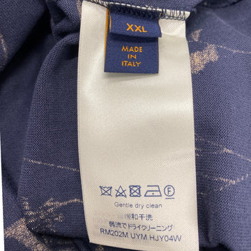 Louis Vuitton - Authenticated T-Shirt - Cotton Navy For Man, Never Worn, with Tag