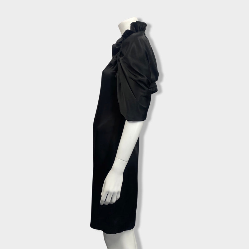 second-hand BALENCIAGA black two-piece dress | Size FR36