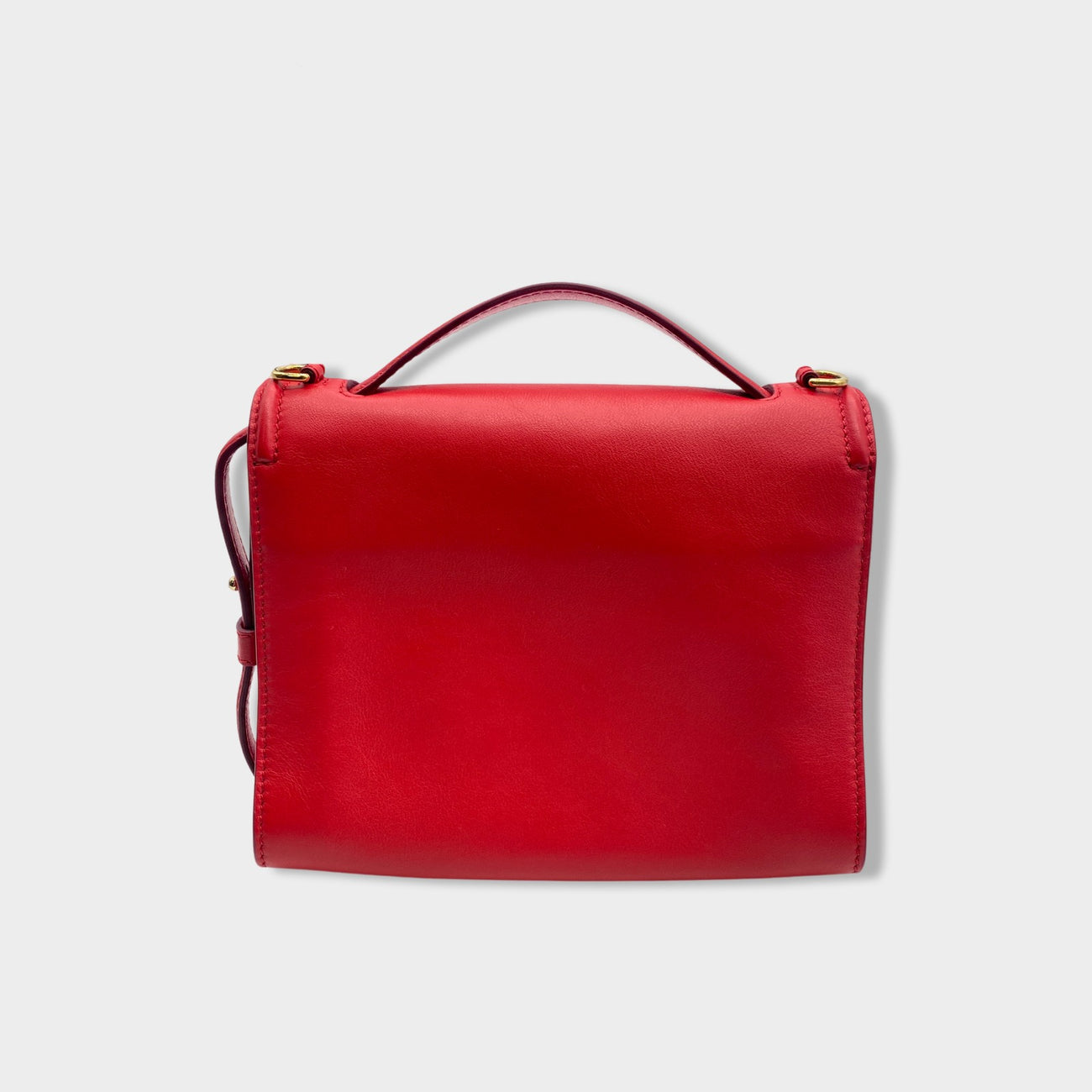 Alexander mcqueen red online handbag